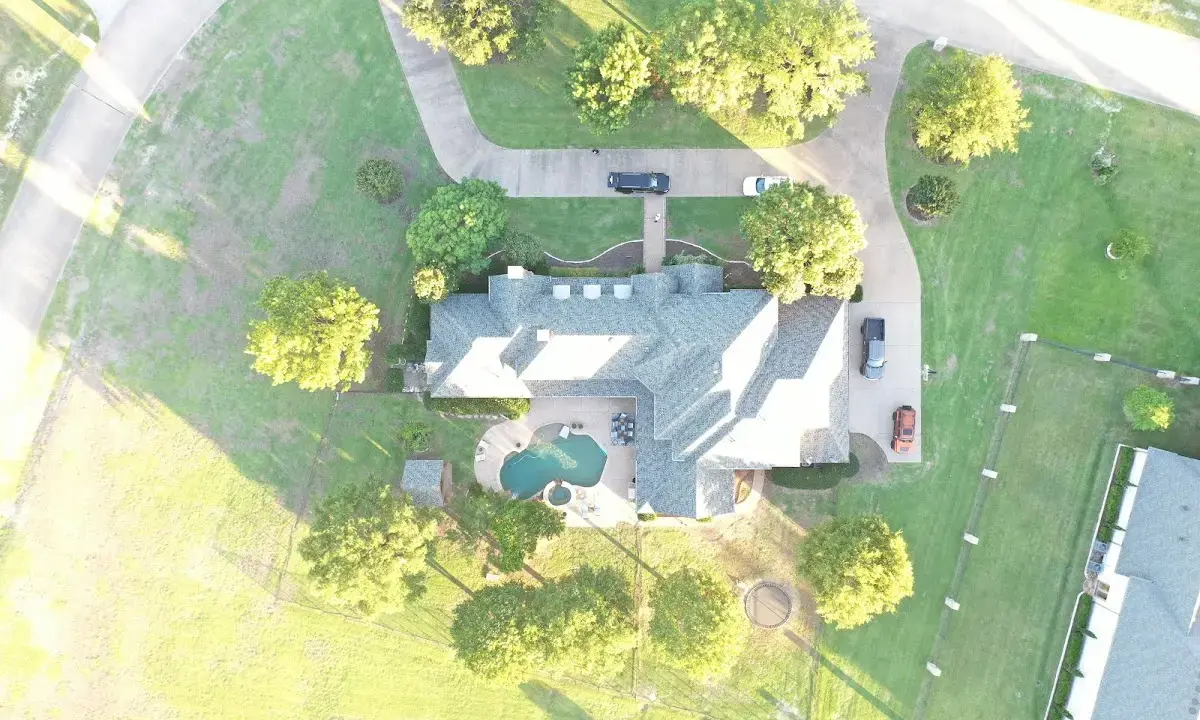 New shingle roof installation on a home in Walnut Creek